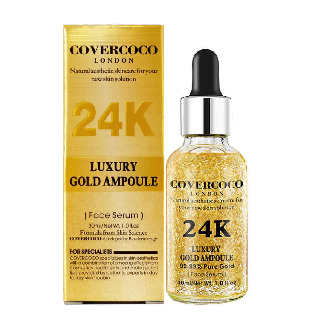 24K Gold Skin Care Facial Serum 30ml