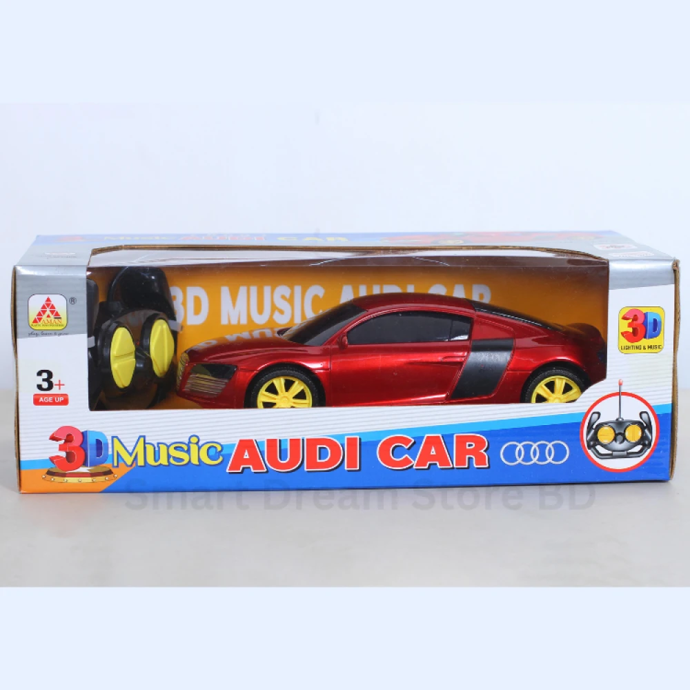 3D Audi Music Car