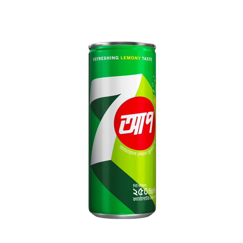 7up Soft Drink Can 250ml