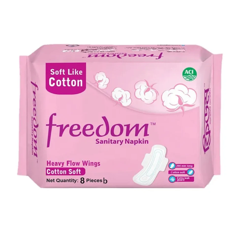 A9 Freedom Heavy Flow Cotton Soft Sanitary Napkin