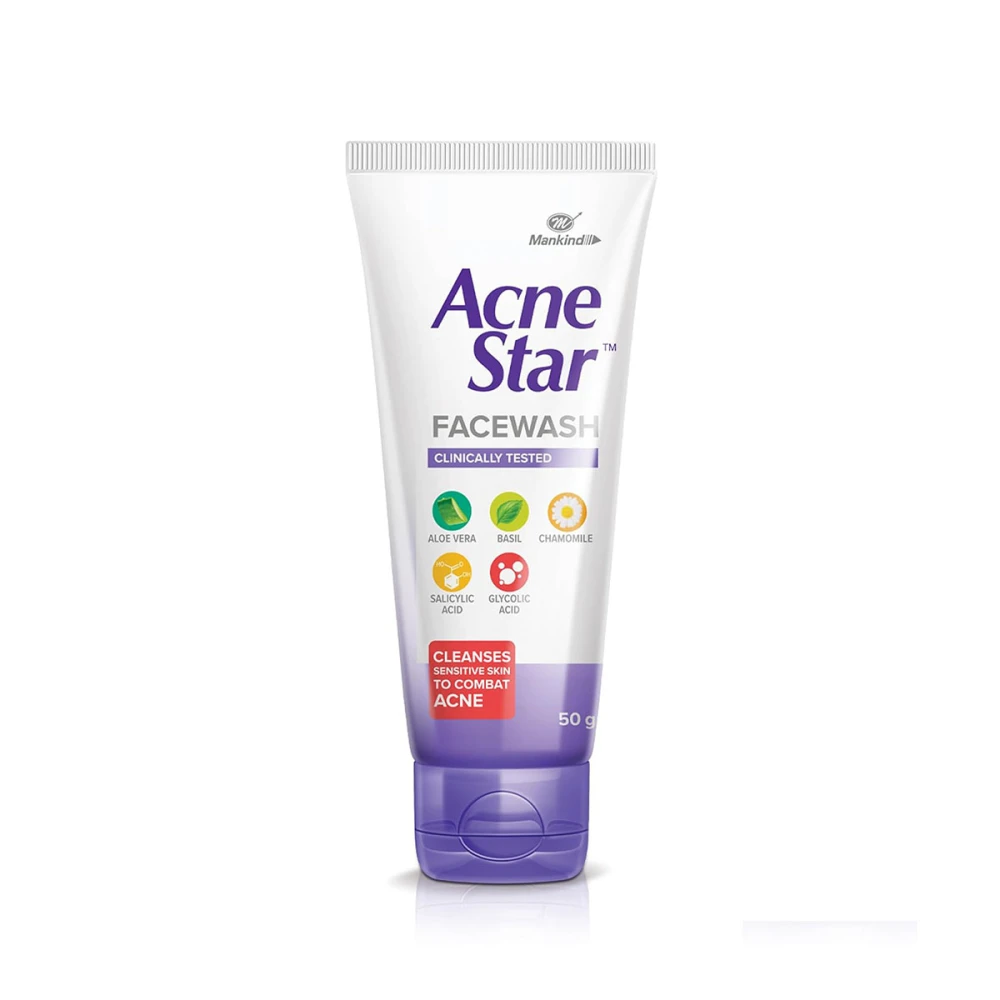 Acne Star Face Wash 50g