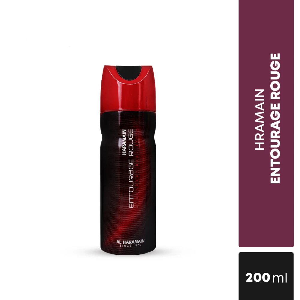 AL HARAMAIN ENTOURAGE ROUGE Deodorant Body Spray 200ml