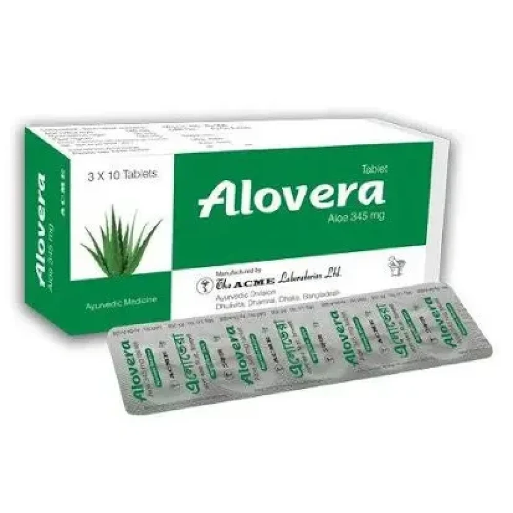 Alovera 345 mg Tablet