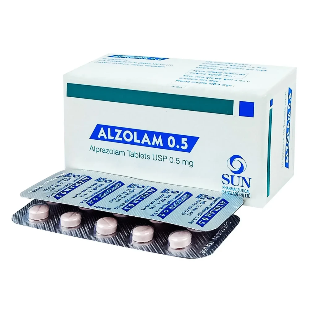Alzolam 0.5mg Tablet