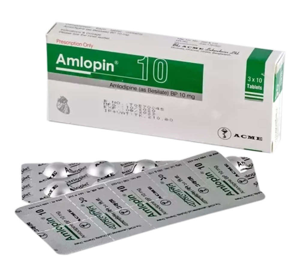Amlopin 10mg Tablet