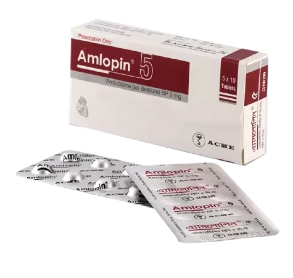 Amlopin 5 mg Tablet
