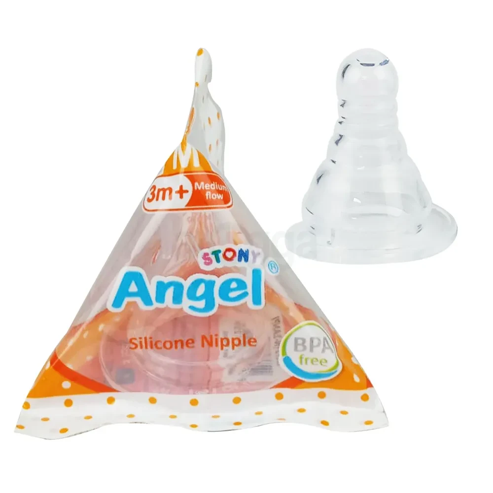 Angel Silicone Nipple 3m+