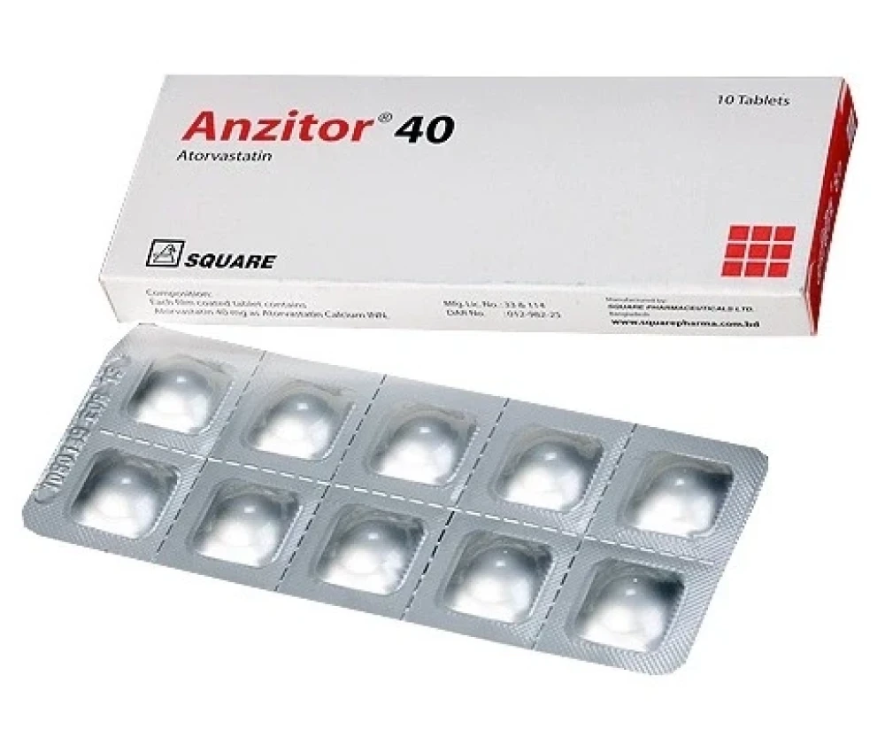 Anzitor 40mg Tablet