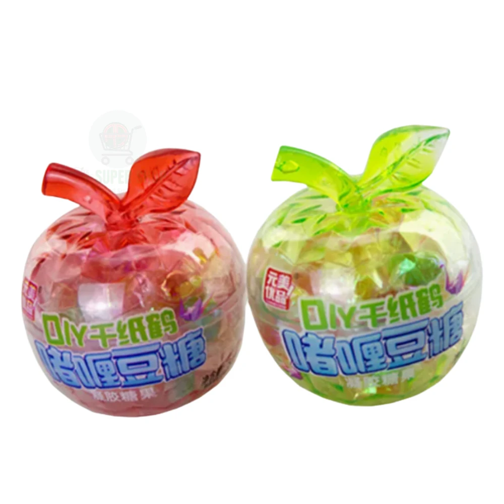Apple Mix Fruit Flavor Jelly Bean Soft Candy