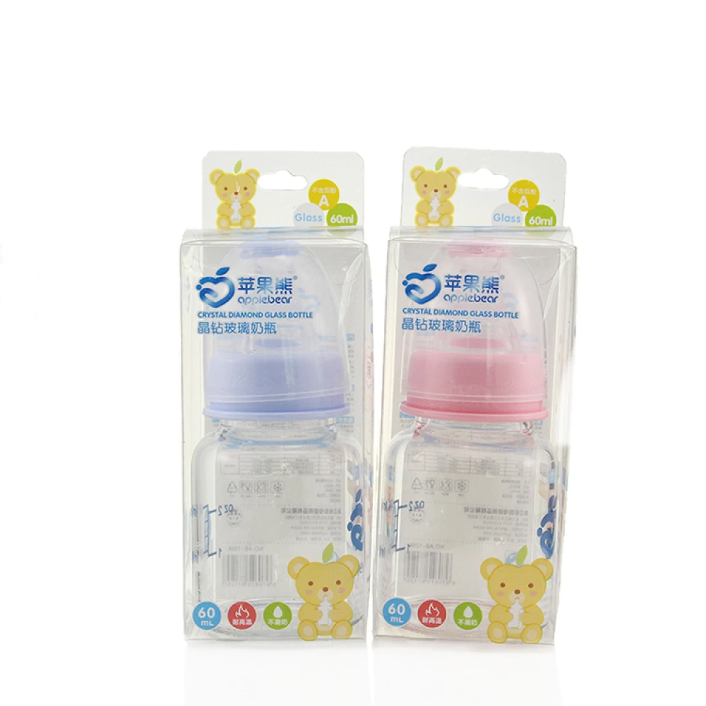 Applebear Baby Glass milk bottle  60ml