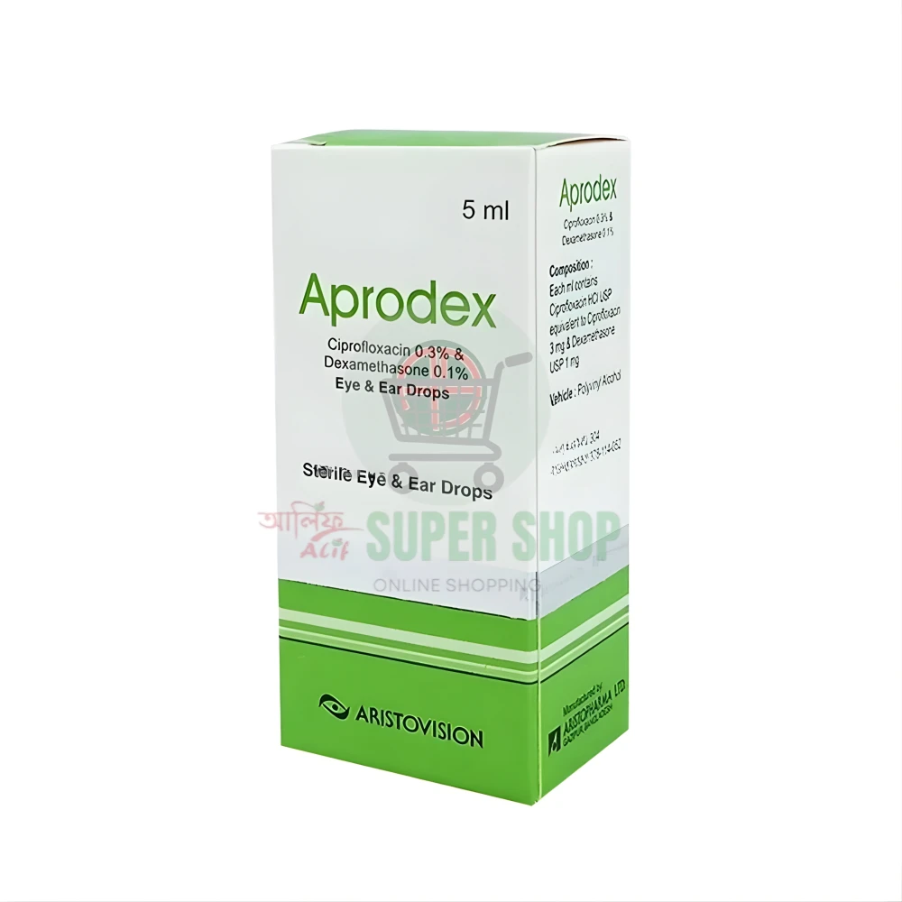 Aprodex  Sterile Eye & Ear Drops 5ml
