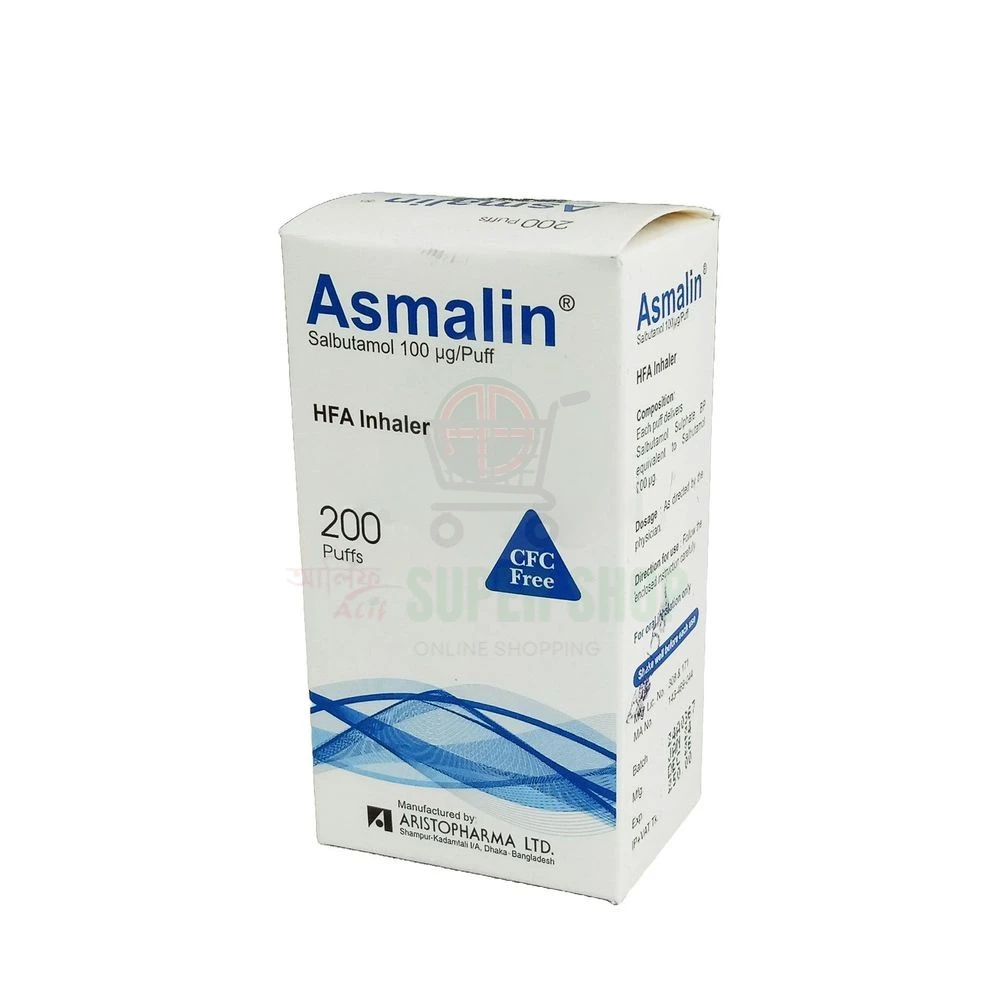 Asmalin 100 mcg/puff Inhaler