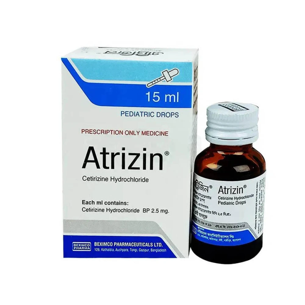Atrizin 15 ml Pediatric Drop