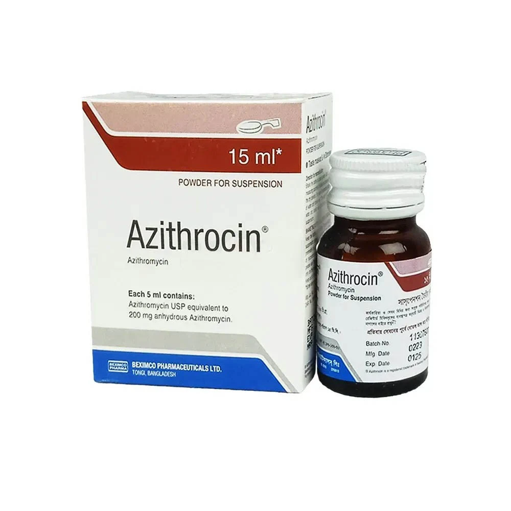 Azithrocin 200mg Powder for Suspension