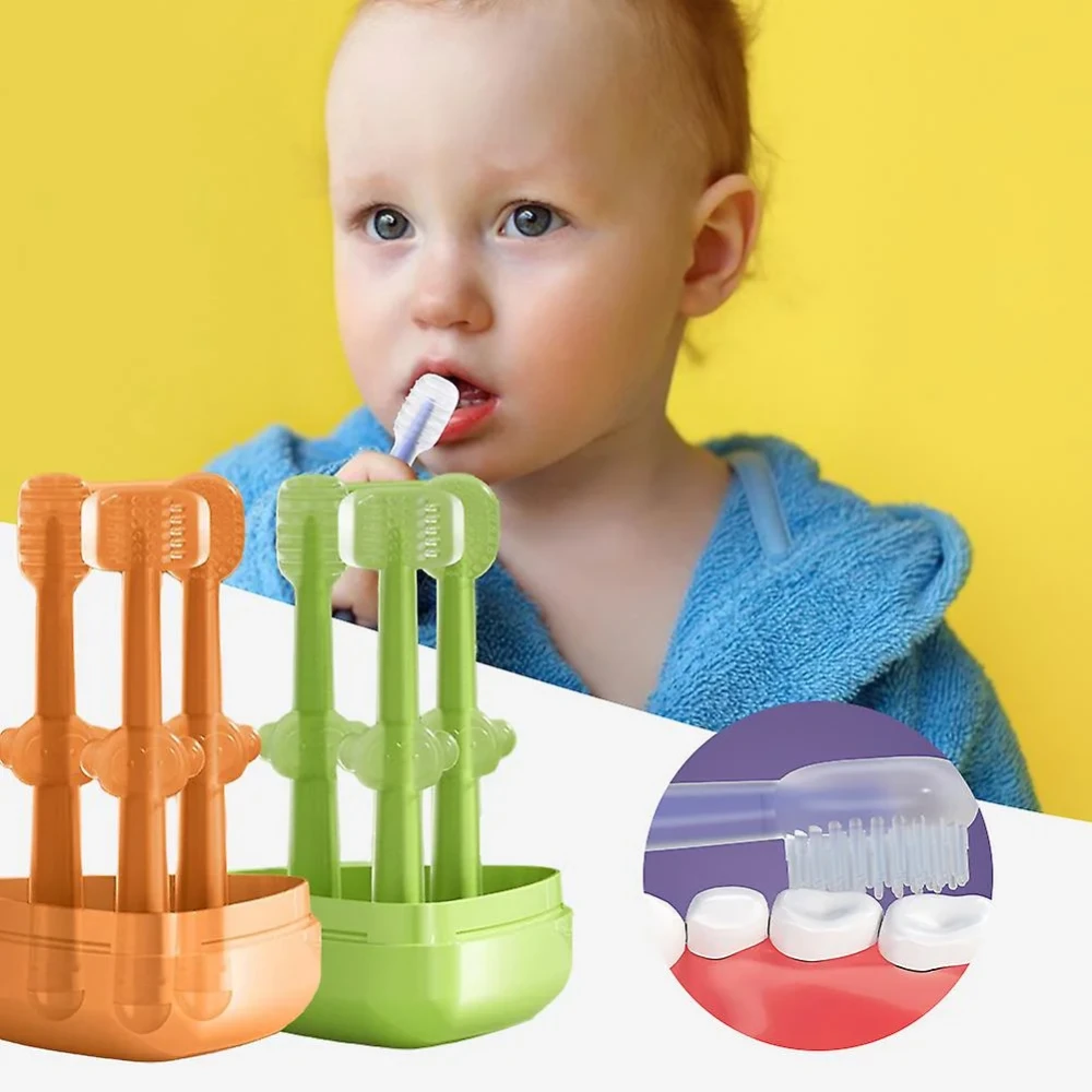 Baby Silicone Brush Set 3 pcs