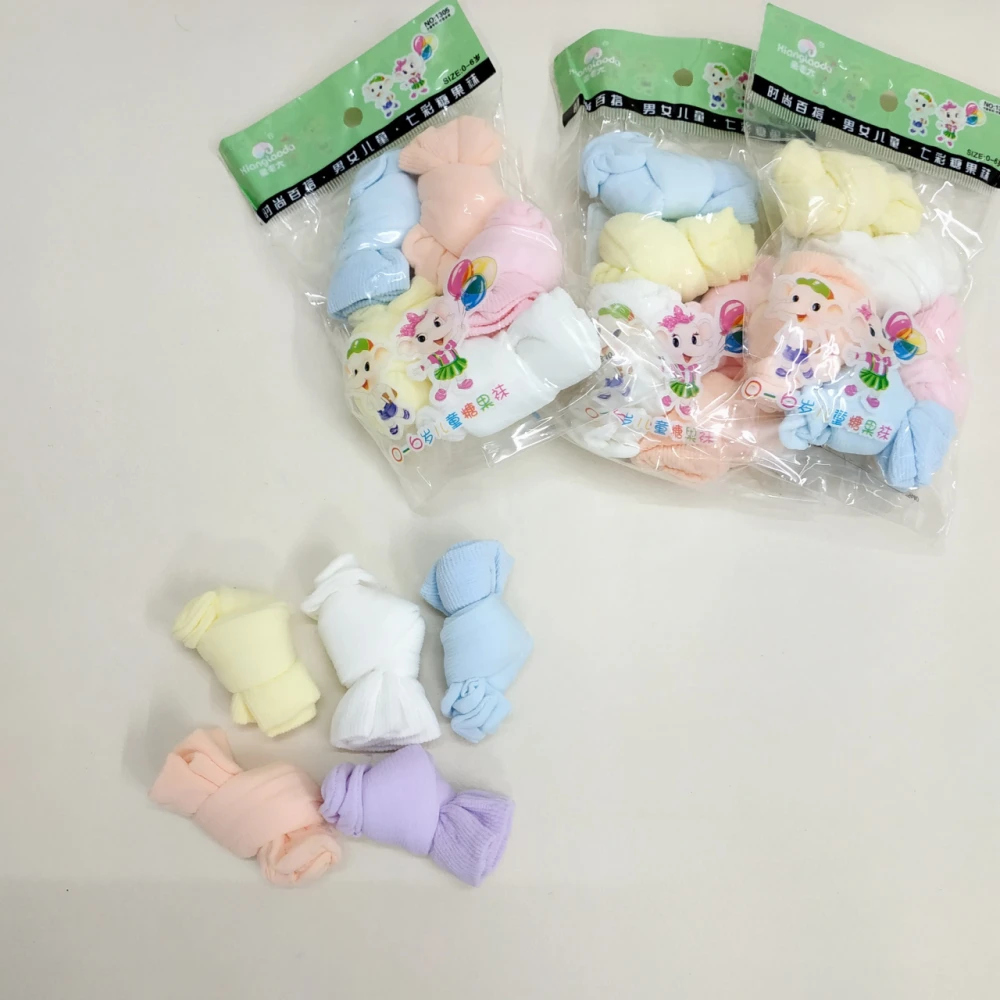 Baby Skin Socks 5pcs Set