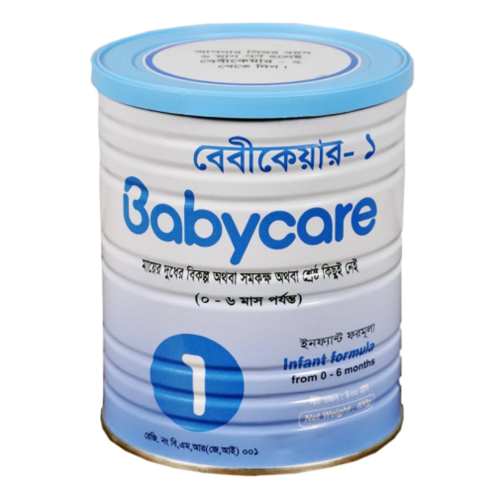 Babycare 1 Infant Formula 400gm (0-6 Months)