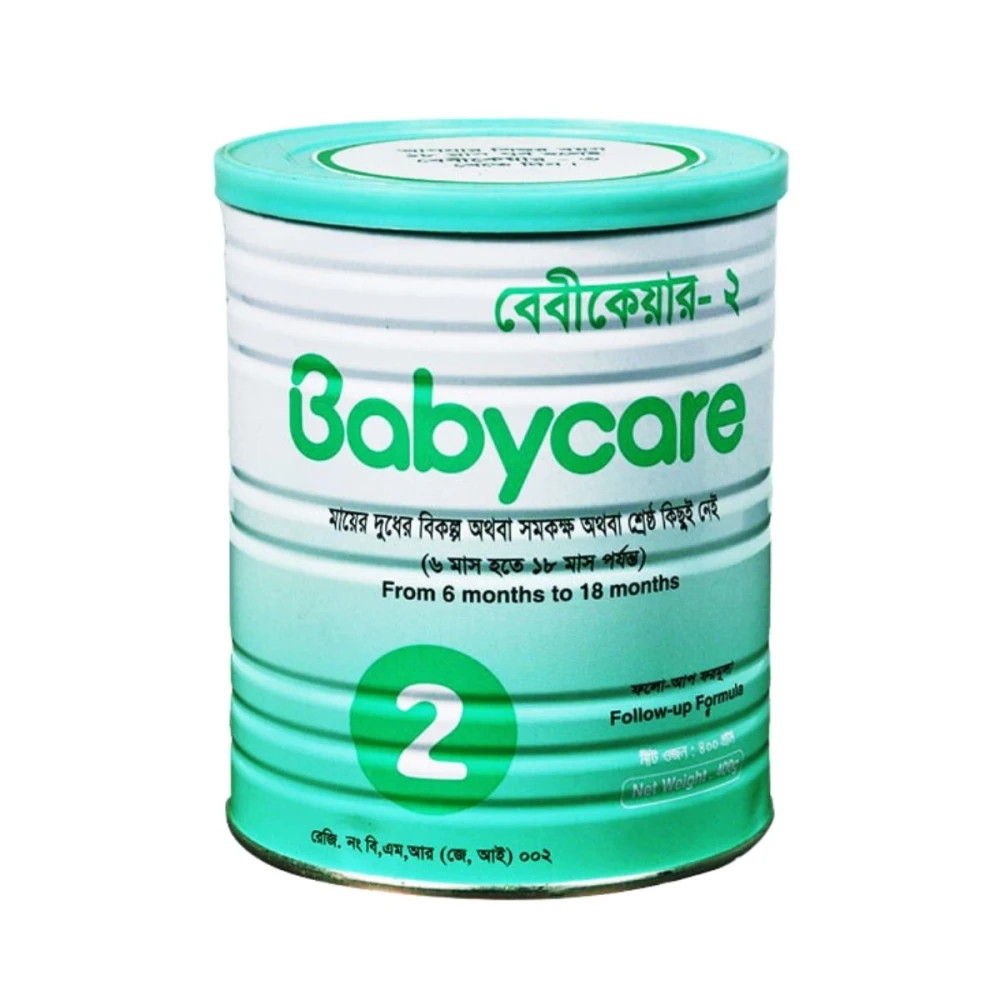 Babycare 2 Infant Formula 400gm (6-18 Months)