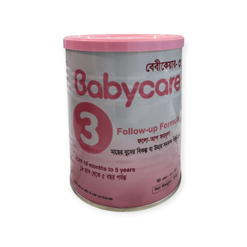 Babycare 3 Infant Formula 400gm (18 m -5 Years)