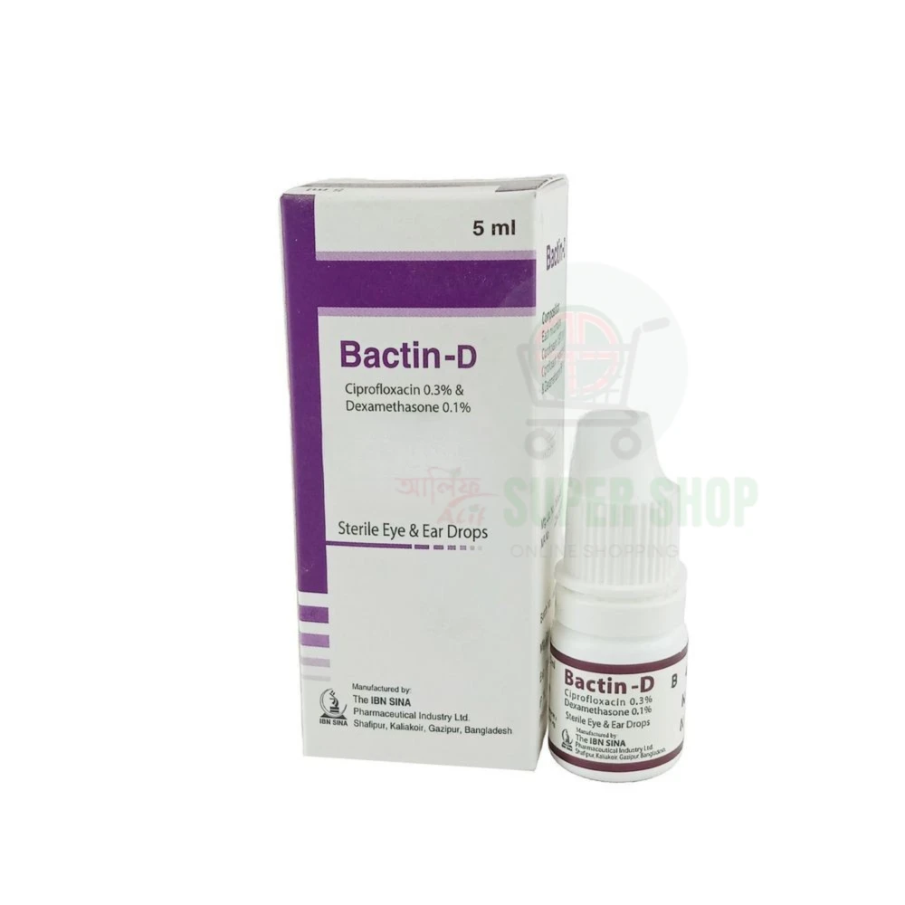 Bactin D Eye/Ear 5ml Drops