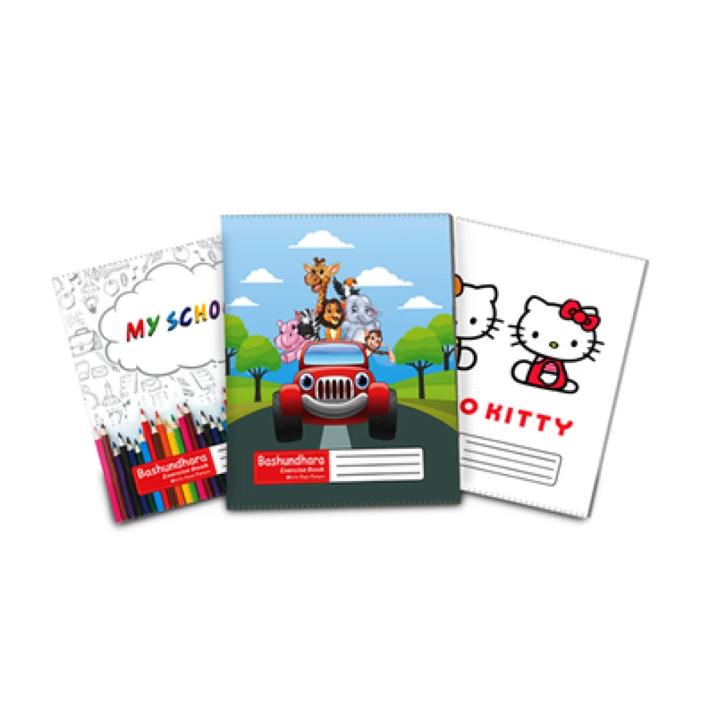 Bashundhara Math Khata 124pcs