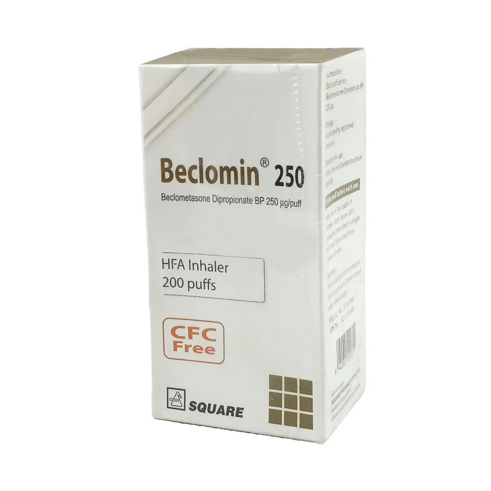 Beclomin 250mg HFA Inhaler 200 Puff