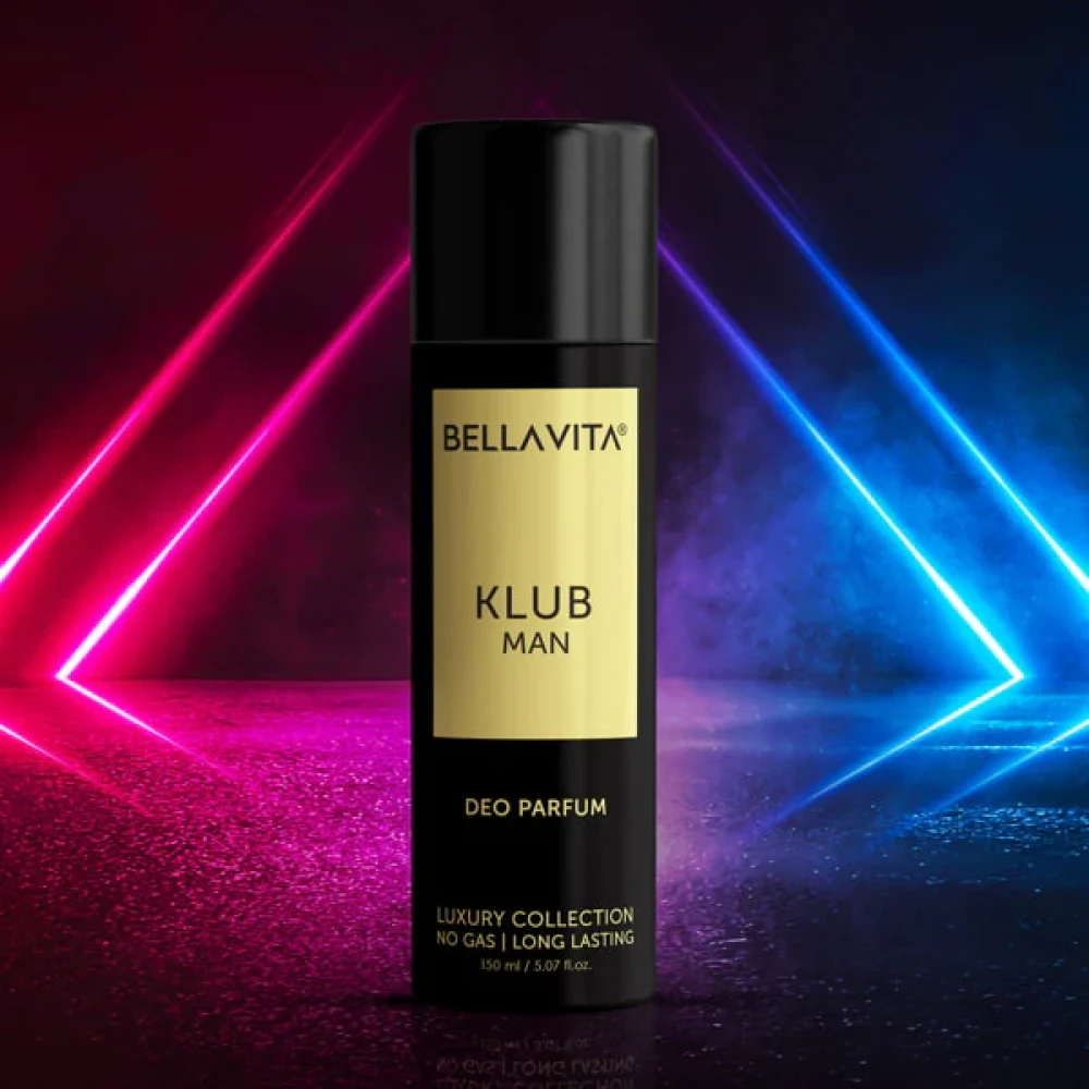 Bellavita KLUB Man Fine Fragrance Luxury Body Spray 150ml