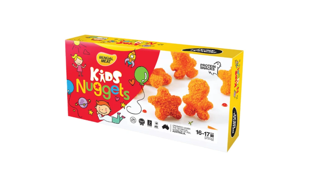 Bengal Meat Chicken Kids Nuggets (16-17 Pieces) 250g