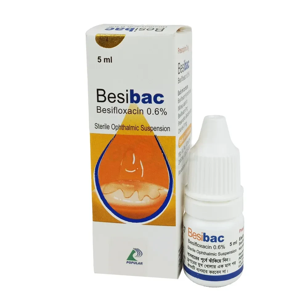Besibac Sterile Eye Drops 5ml