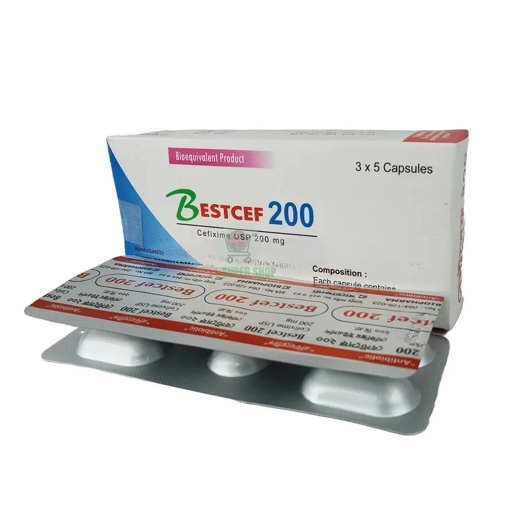 Bestcef 200mg Capsule