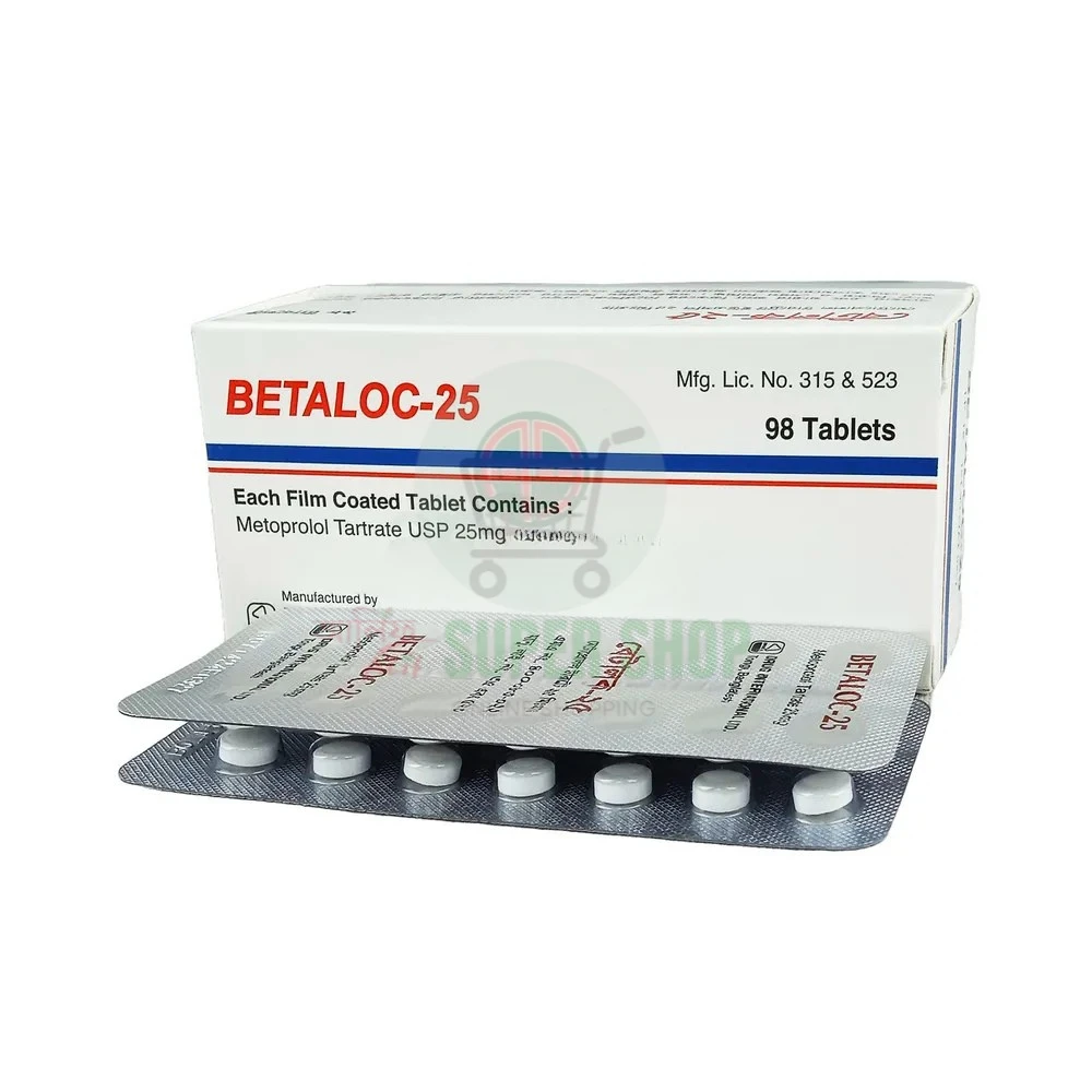 Betaloc 25mg Tablet