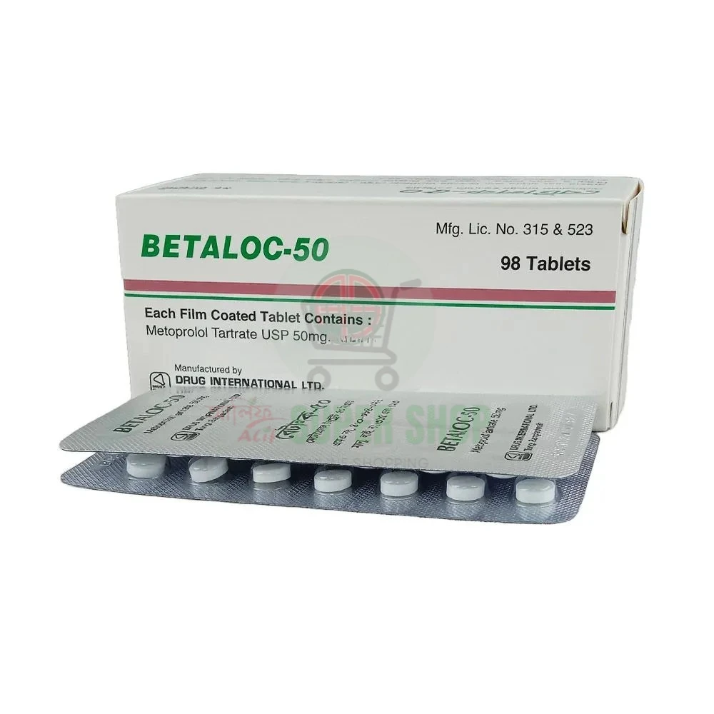 Betaloc 50mg Tablet