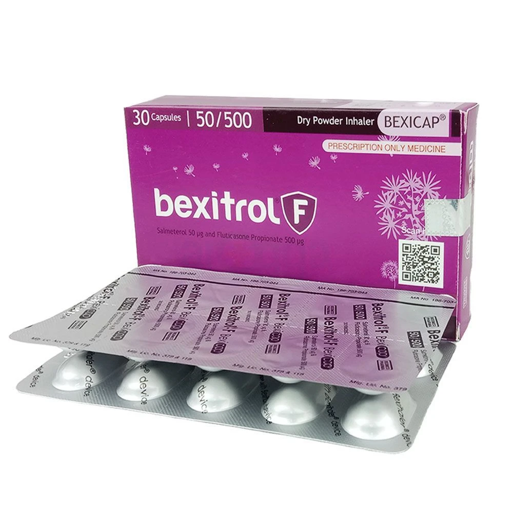 Bexitrol F 50/500 Bexicap