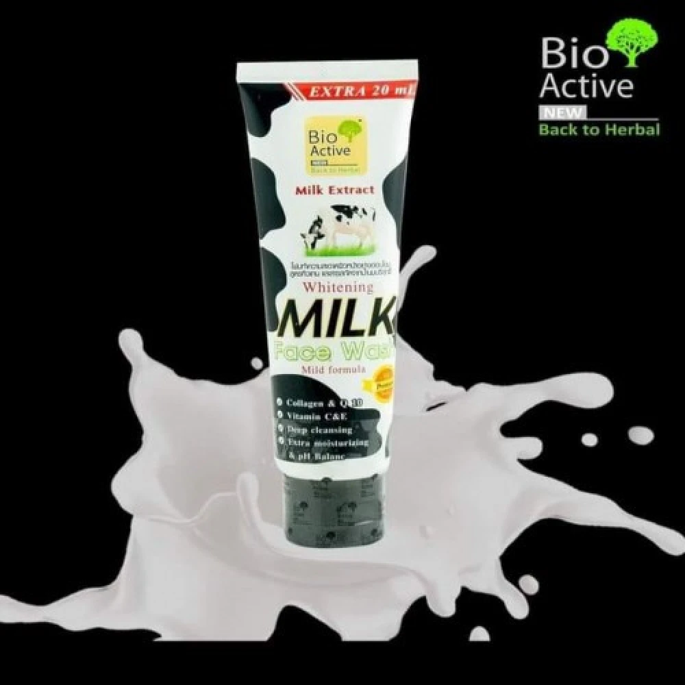 Bio Active Whitening Milk Extract Face Wash 70ml