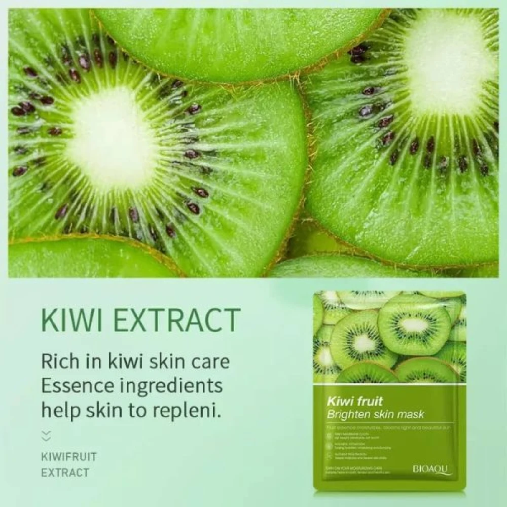 Bioaqua Kiwi Fruit Brighten Skin Facial Mask 25g