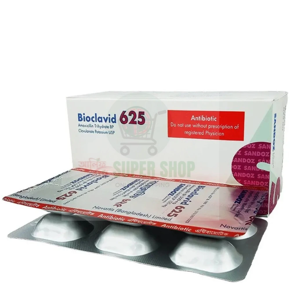 Bioclavid 625mg Tablet