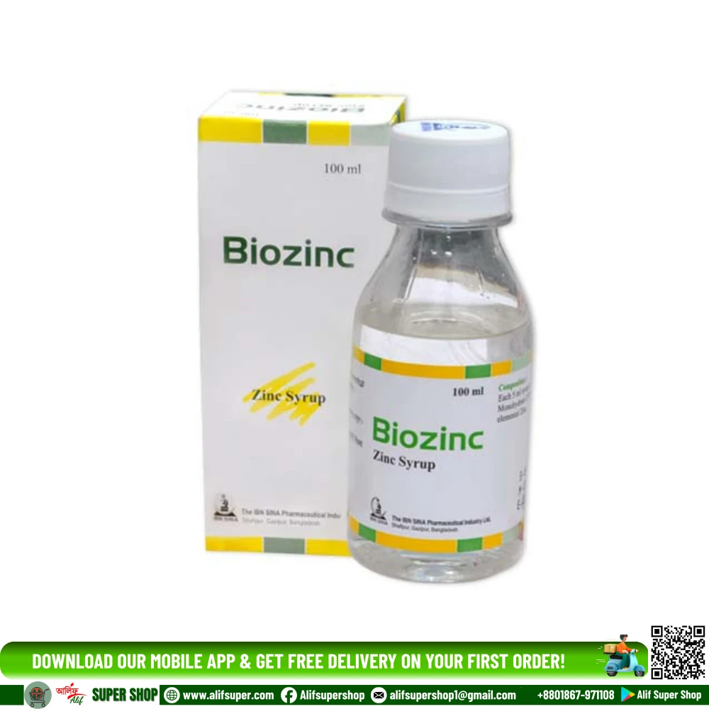 Biozink Syrup 100ml