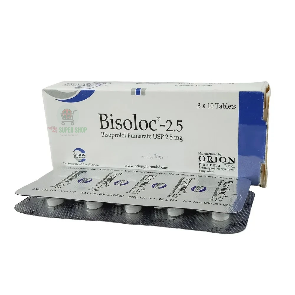 Bisoloc 2.5mg Tablet