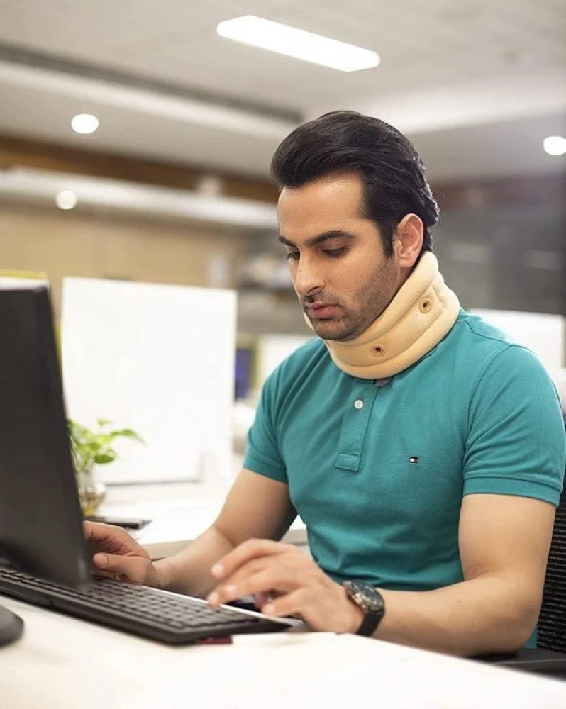 Blue Cervical Collar S Size