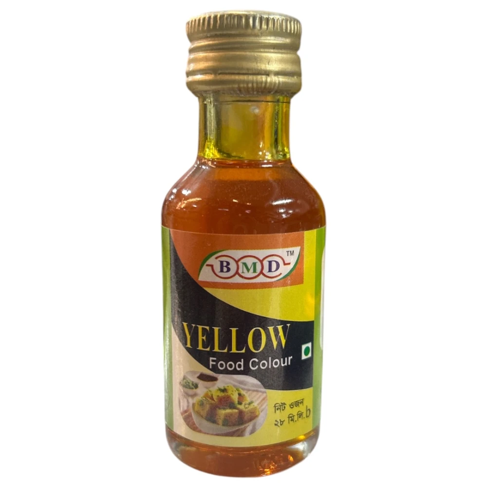 BMD Yellow Food Colour 28ml