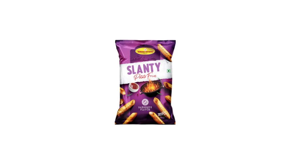 Bombay Slanty BBQ Chips 22g
