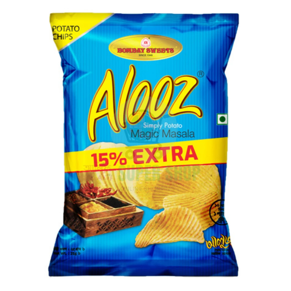 Bombay Sweets Alooz Magic Masala Chips 22g