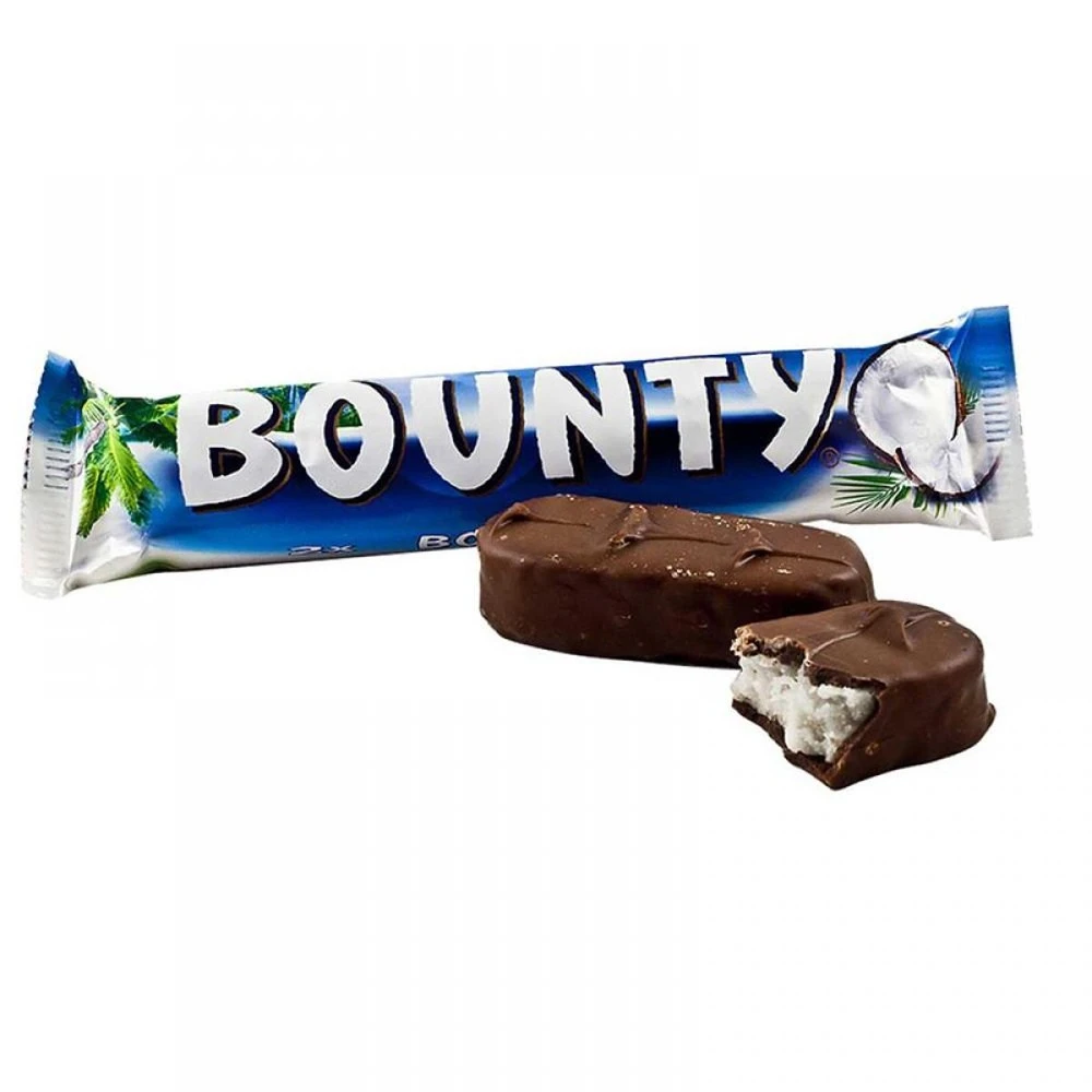 Bounty Coconut Chocolate Bars 57g