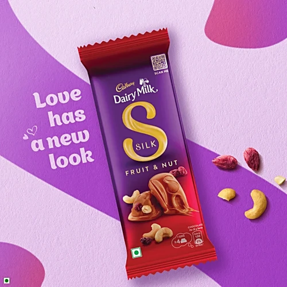 Cadbury Dairy Milk Silk Fruit & Nut Chocolate Bar 137g