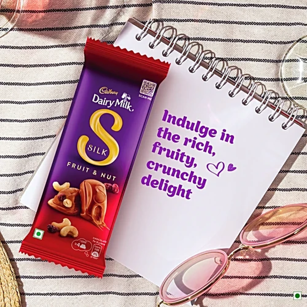 Cadbury Dairy Milk Silk Fruit & Nut Chocolate Bar 137g