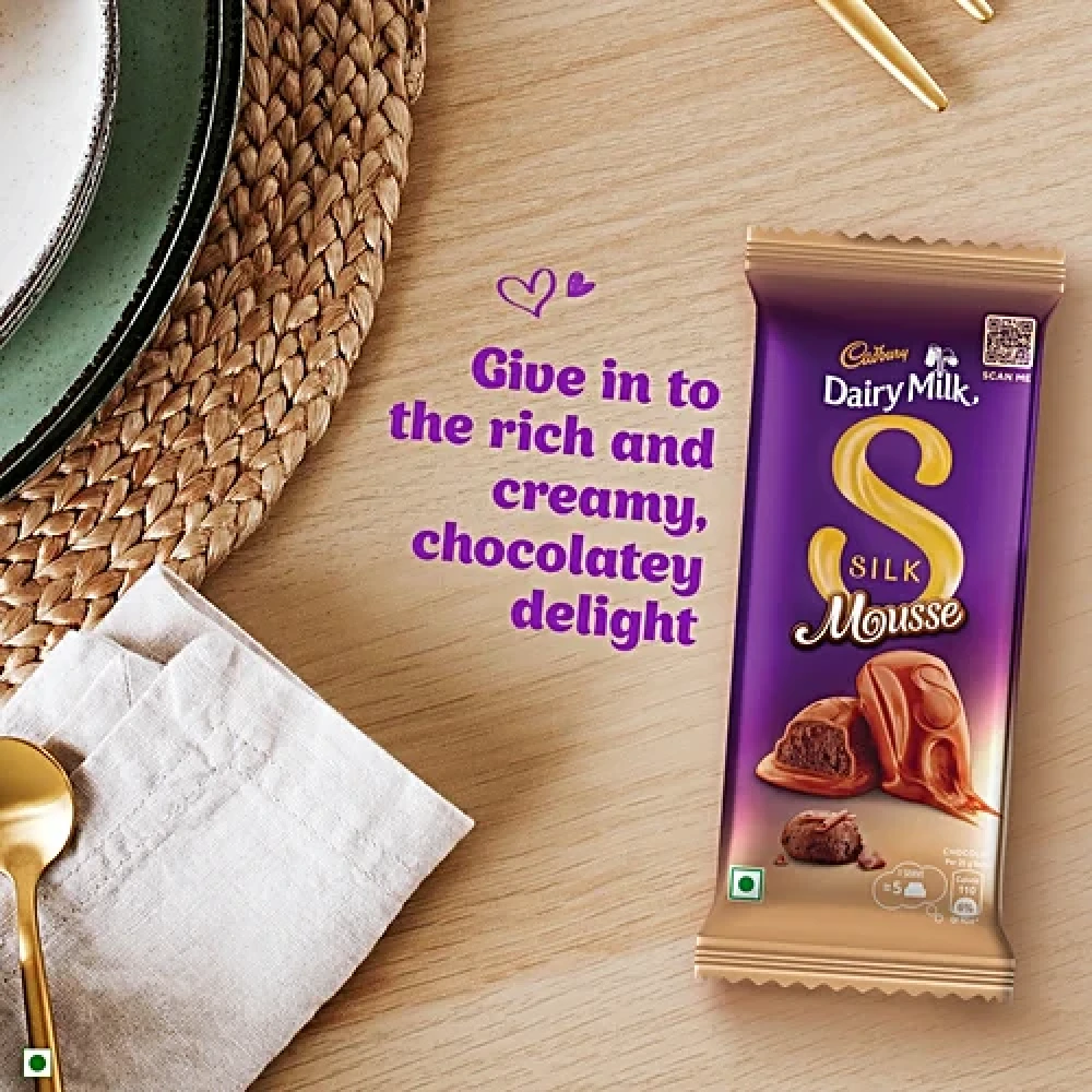 Cadbury Dairy Milk Silk Mousse Chocolate Bar 116g