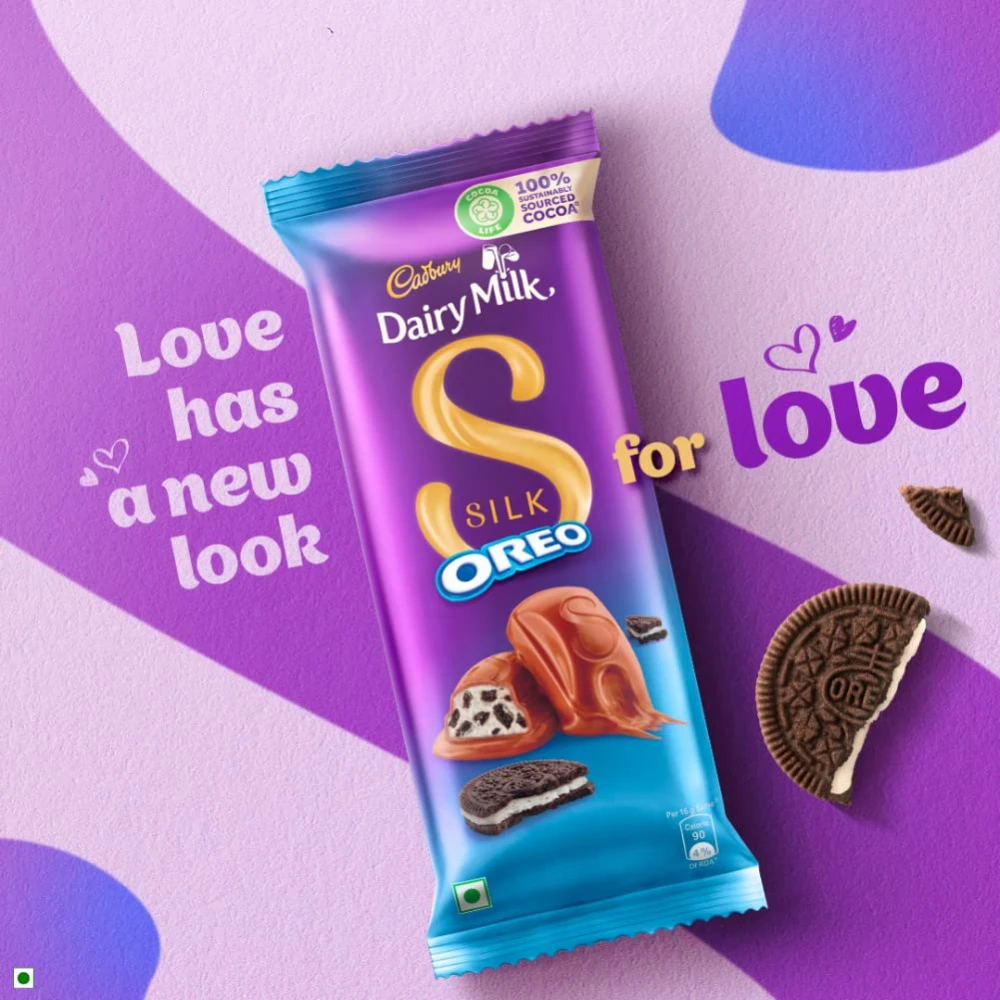 Cadbury Dairy Milk Silk Oreo Chocolate Bar 130g