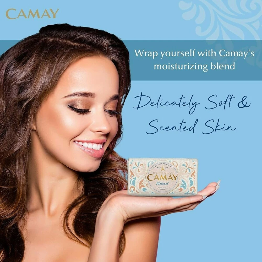 Camay Natural With Fresh Soap 125g
