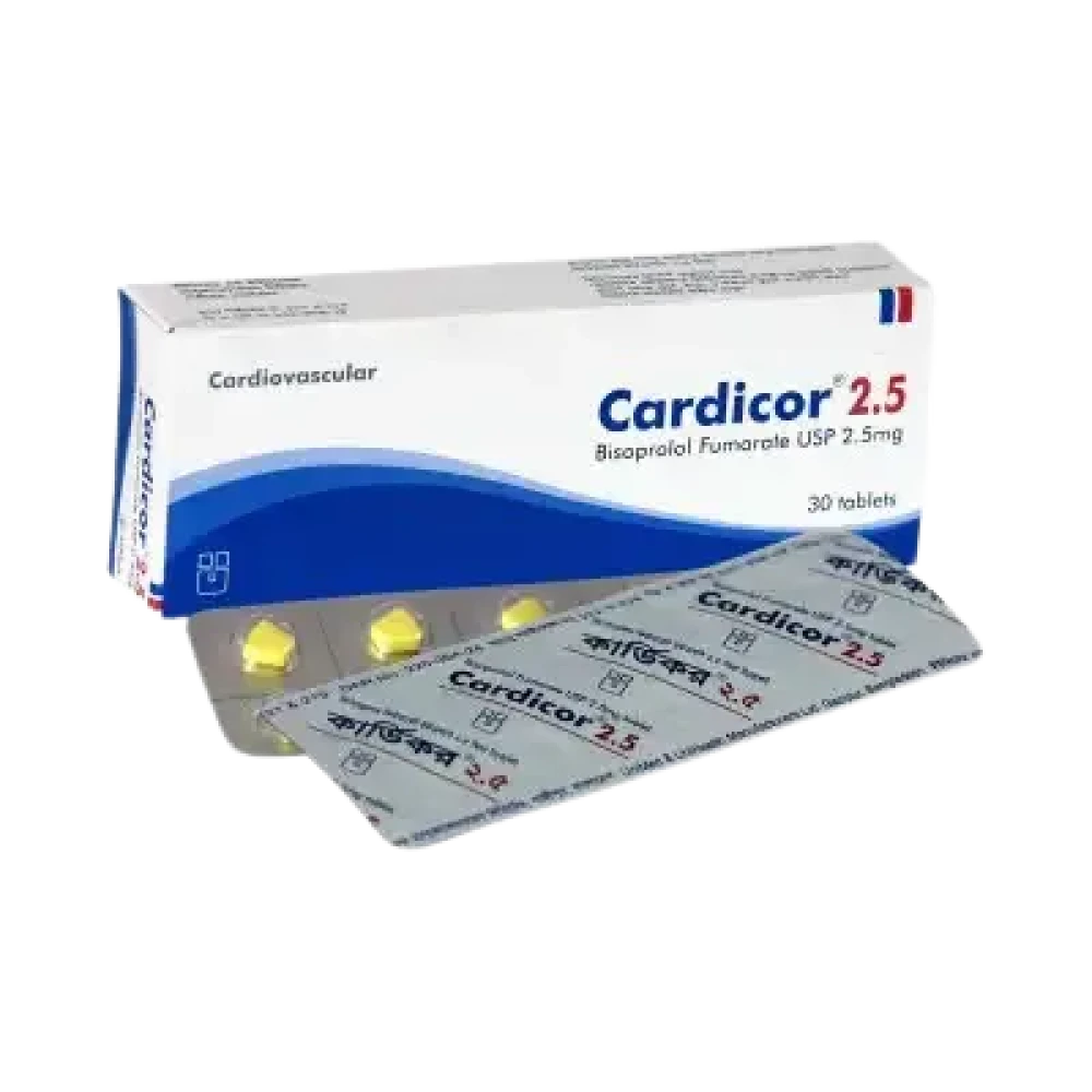 Cardicor 2.5mg Tablet