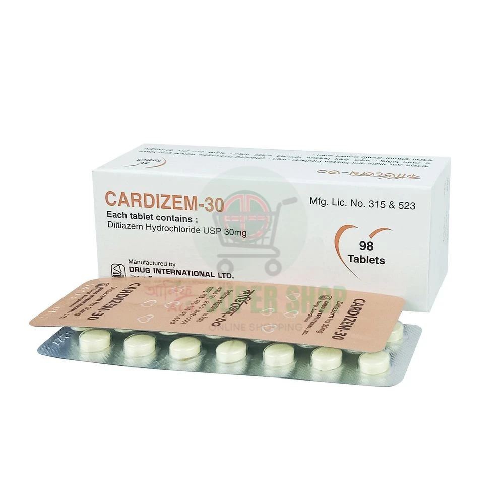 Cardizem 30mg Tablet